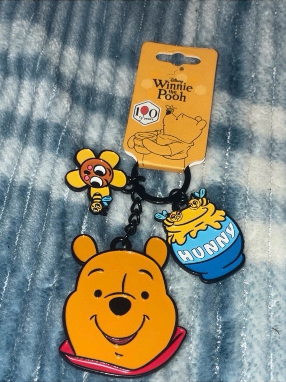 Disney Winnie the Pooh 100 Years Keychain Set
